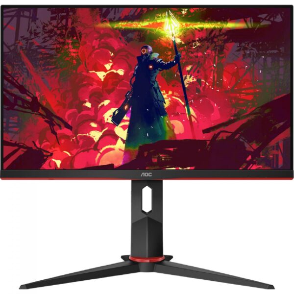 Monitor Gamer AOC Hero, 24 Pol, Full HD, 144Hz, IPS, 1ms, VGA/HDMI/DP, 24G2/BK