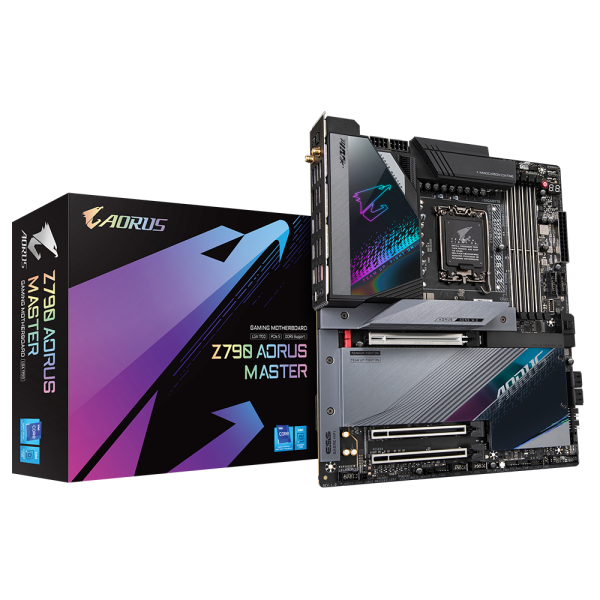 Placa Mãe Gigabyte Z790 Aorus Master, Chipset Z790, Intel LGA 1700, E-ATX, DDR5