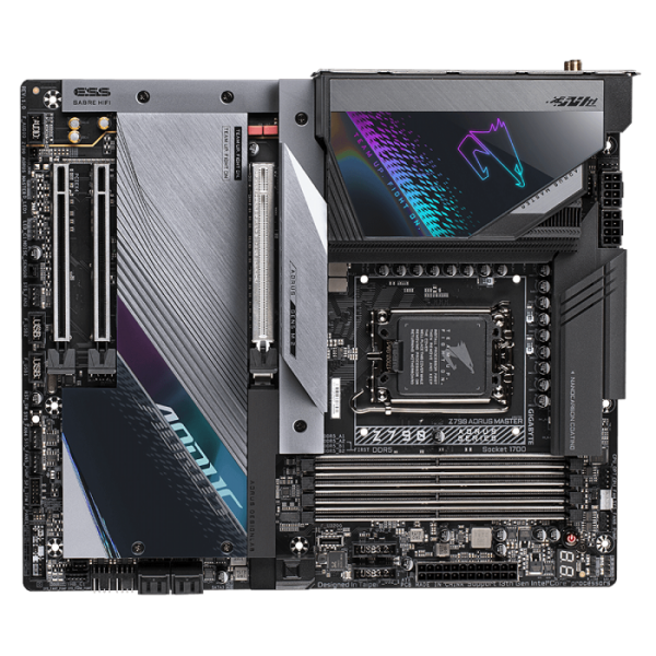 Placa Mãe Gigabyte Z790 Aorus Master, Chipset Z790, Intel LGA 1700, E-ATX, DDR5 - Image 2